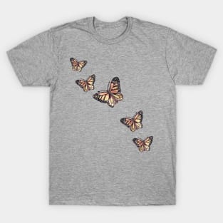 Vintage Monarch Butterflies T-Shirt